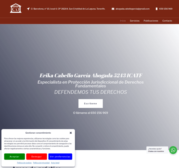 Captura de Caballero García Abogados
