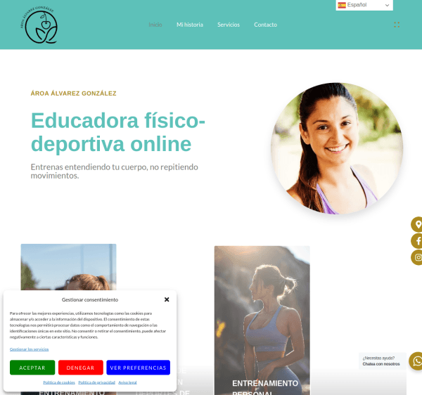 Captura de Muévete con Conciencia
