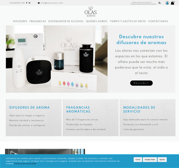 Captura de Olasscents