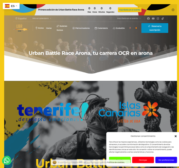 Captura de Urban Battle Race